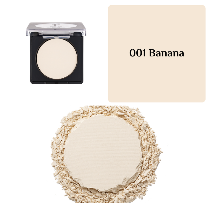 Flormar Set'n Go Moisturizing & Anti-Shine Fixing Compact Powder No.002 . | فلورمار بودرة الوجه المضغوطة المرطبة المثبتة للمكياج رقم  002