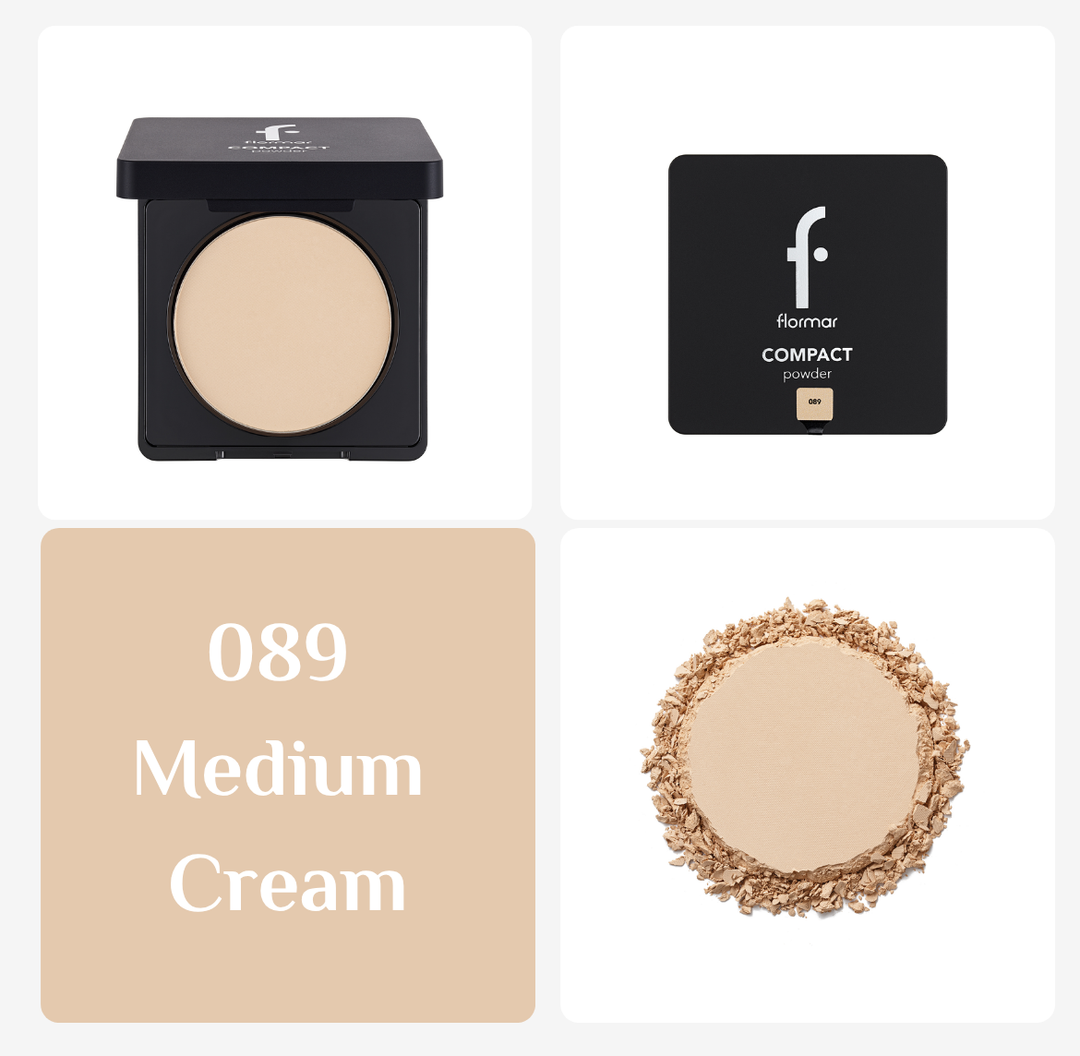 Flormar C.Powder Compact Powder - 11g  | فلورمار سي  كومباكت باودر - 11 غرام