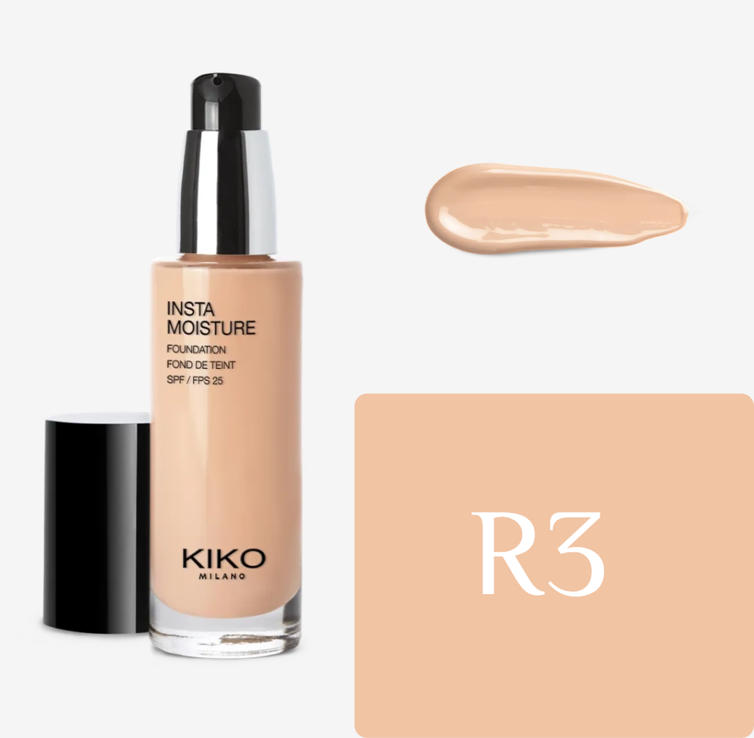 KIKO Milano Instamoisture Foundation Spf 25 - 30ml | كيكو كريم أساس مع عامل حماية 25 - 30 مل