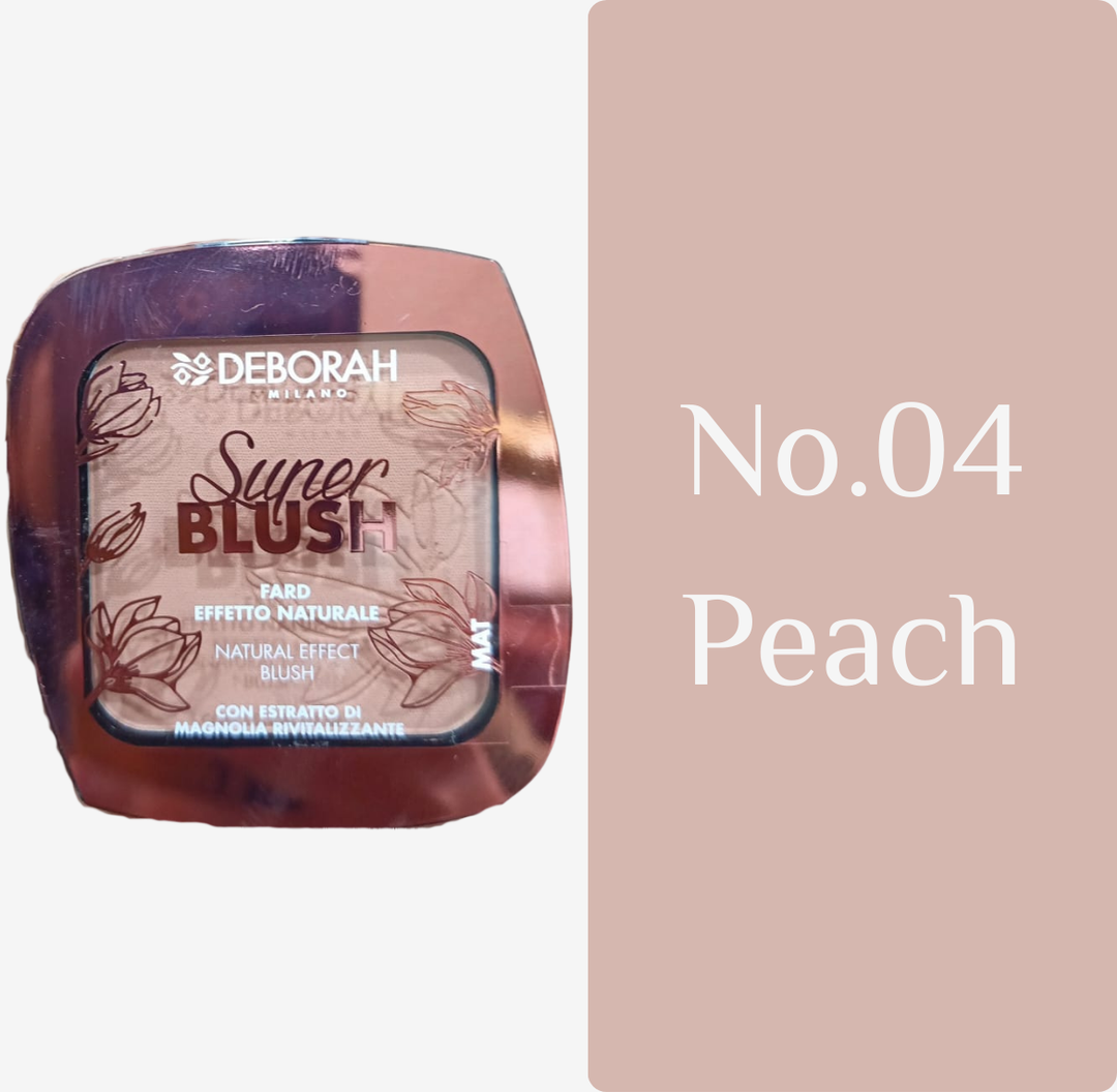 DEBORAH Super Blush Natural Effect Mat - 9g | ديبورا احمر خدود مات - 9 غرام