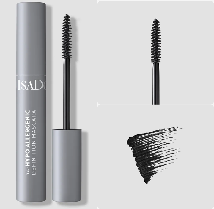 Isadora The Hypo Allergenic Definition Mascara Black - 10ml | إيزادورا ماسكارا لتحديد الرموش – أسود 10 مل