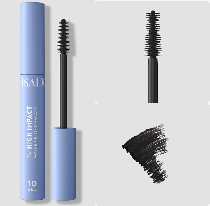 IsaDora The High Impact Waterproof Mascara 10 Sec - 9ml | إيزادورا ماسكارا مقاومة للماء خلال 10 ثوانٍ – 9 مل