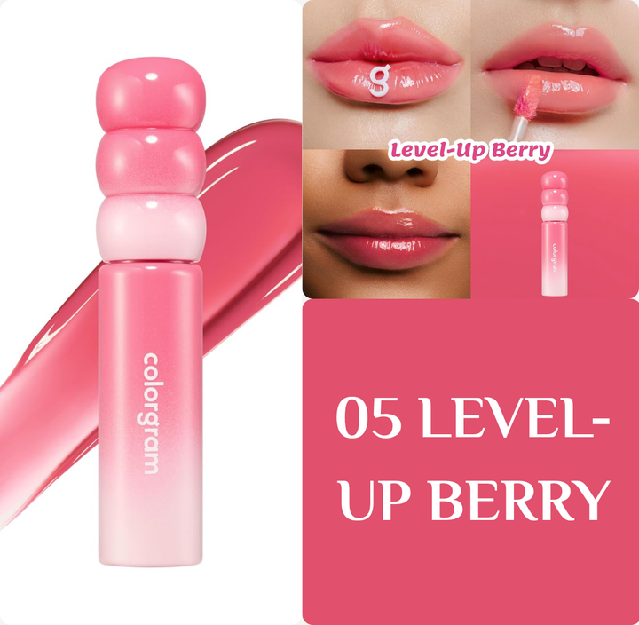 COLORGRAM FRUITY GLASS TINT MILK - 3g | كولورغرام تنت غلوس للشفاه فروتي - 3غ