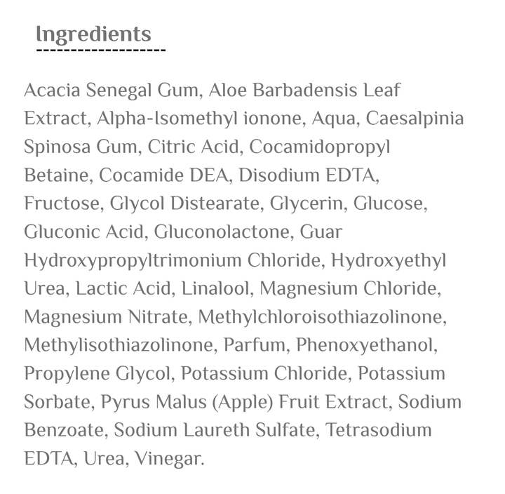SKAFE Apple Cider Vinegar De Maca Shampoo - 300ml | سكاف شامبو خل تفاح - 300مل