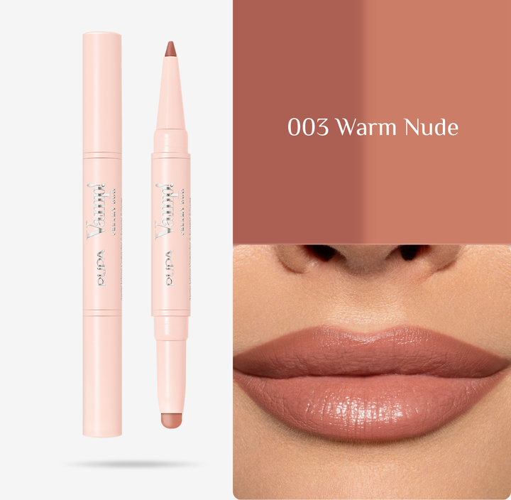 Pupa Vamp! Creamy Duo - 0.2g | بوبا أحمر شفاه و محدد شفاه كريمي - 0.2 غرام