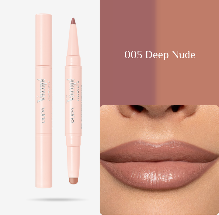 Pupa Vamp! Creamy Duo - 0.2g | بوبا أحمر شفاه و محدد شفاه كريمي - 0.2 غرام