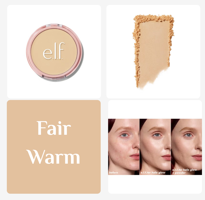 e.l.f. Halo Glow Powder Filter Foundation - 10g | الف بودرة اساس هالو غلو - 10 غ