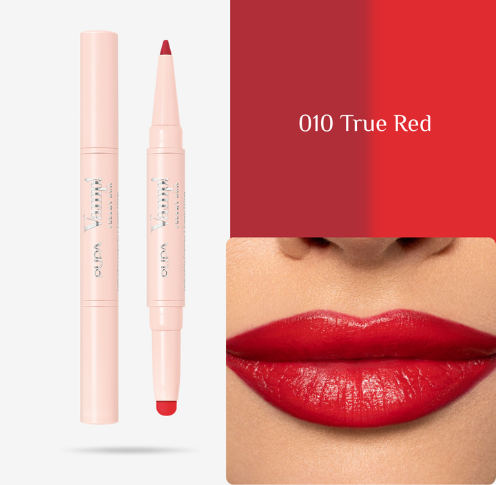 Pupa Vamp! Creamy Duo - 0.2g | بوبا أحمر شفاه و محدد شفاه كريمي - 0.2 غرام