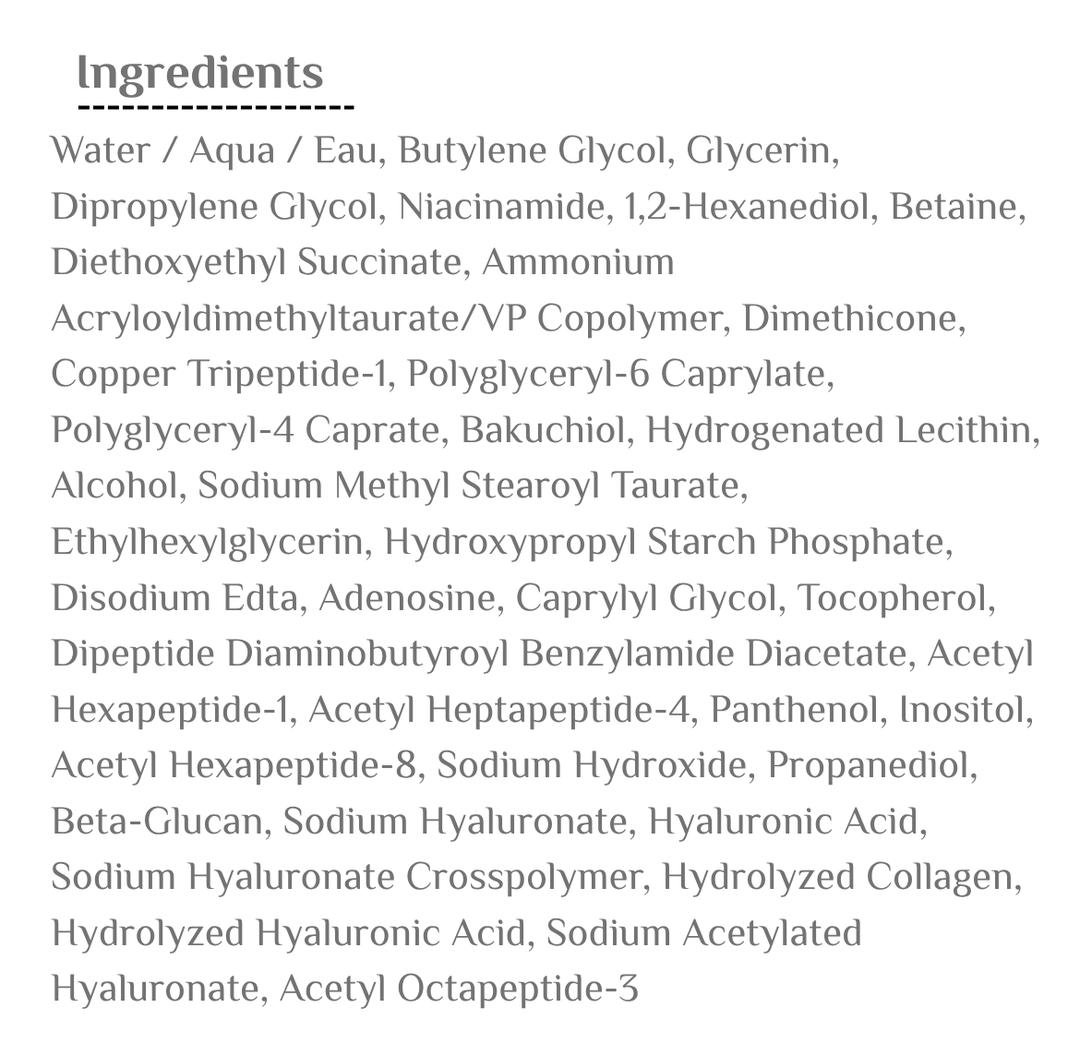 COSRX The Blue Peptide Bakuchiol Plump Glow Serum - 50ml | كوزركس سيروم للوجه بالببتيدات والباكوتشيول بلومب غلو - 50 مل
