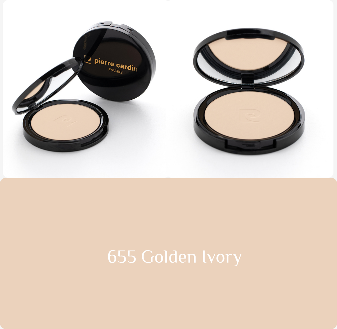 Pierre Cardin Pudra Porcelain Edition Compact Powder - 12g | بودرة مضغوطة بيير كاردان – 12 غرام