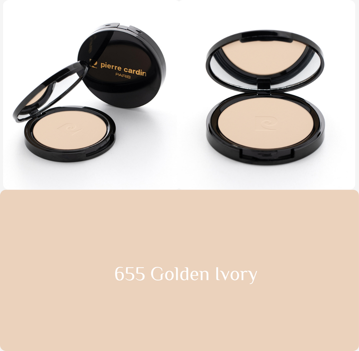 Pierre Cardin Pudra Porcelain Edition Compact Powder - 12g | بودرة مضغوطة بيير كاردان – 12 غرام