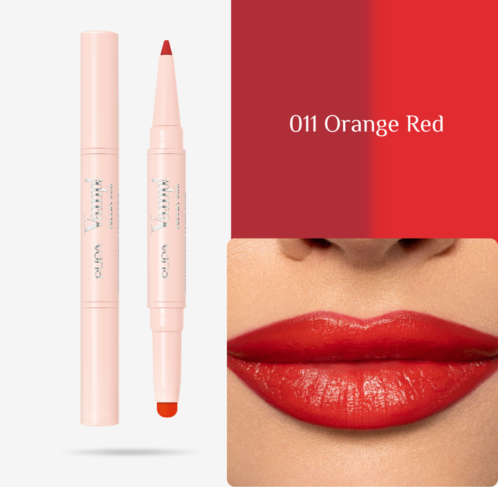 Pupa Vamp! Creamy Duo - 0.2g | بوبا أحمر شفاه و محدد شفاه كريمي - 0.2 غرام