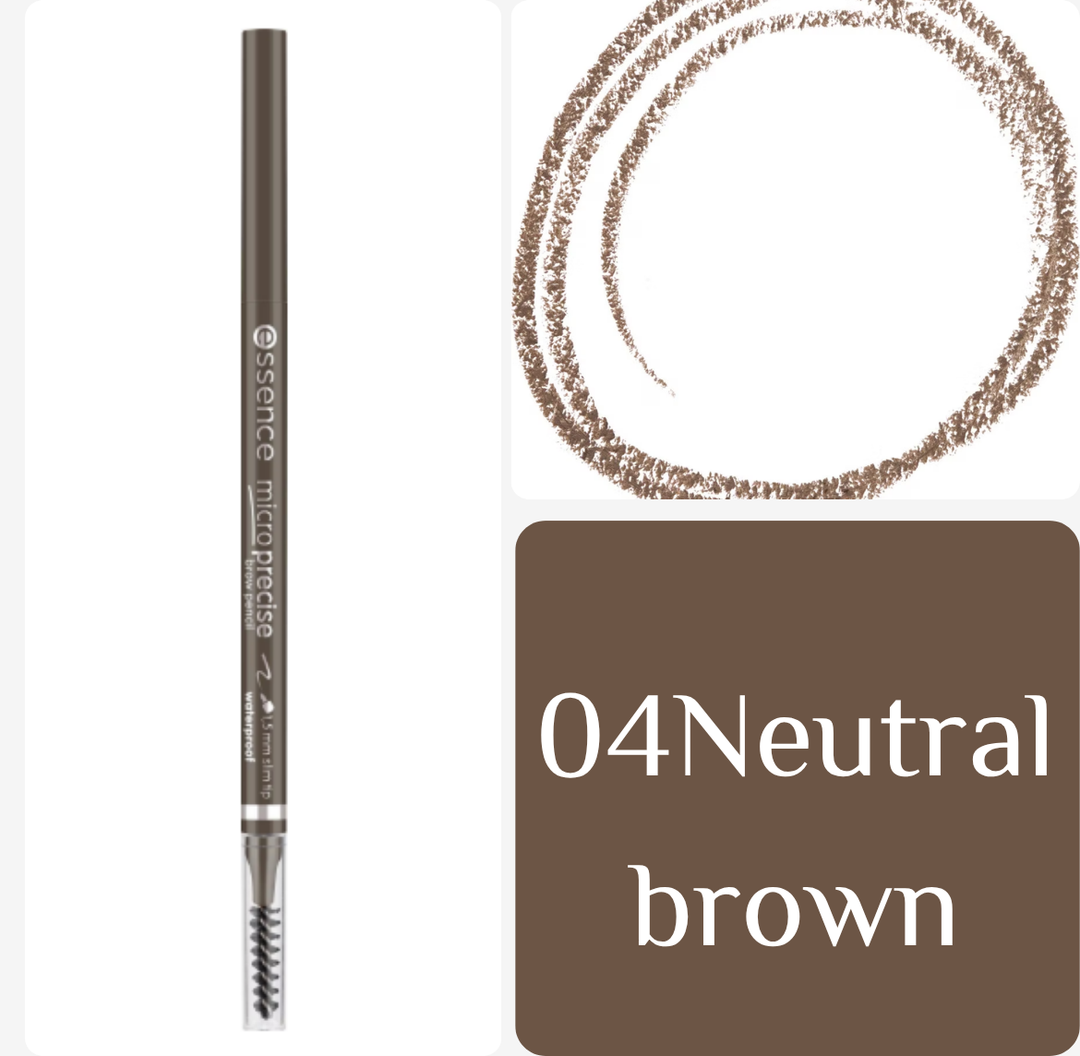 essence Micro precise brow pencil - 1.5ml | إيسنس قلم تحديد الحواجب مايكرو بريسايس - 1.5 مل