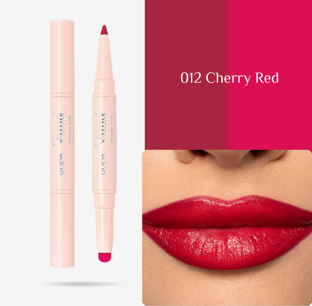 Pupa Vamp! Creamy Duo - 0.2g | بوبا أحمر شفاه و محدد شفاه كريمي - 0.2 غرام