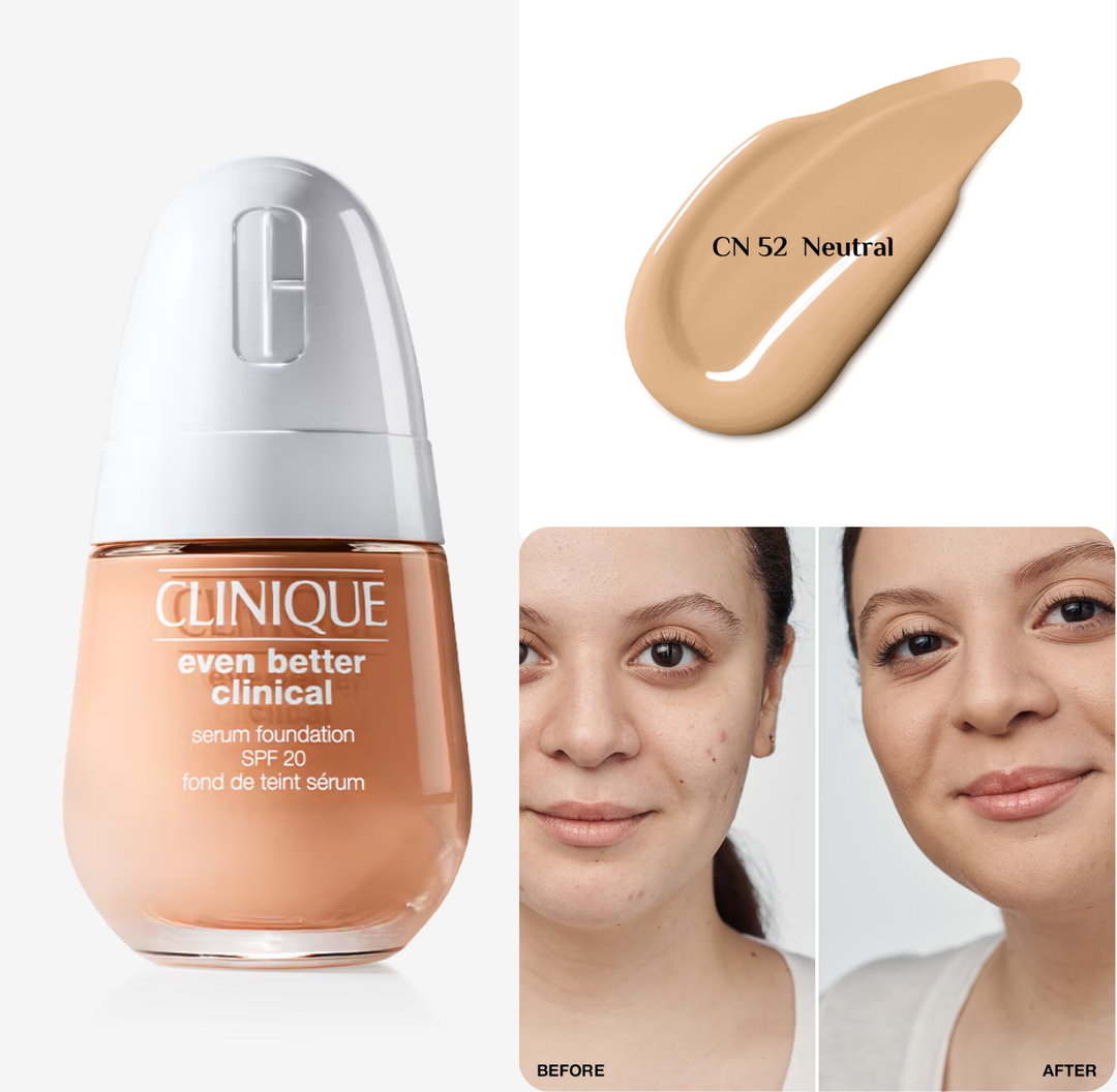 Clinique Even Better Clinical Serum Foundation SPF20 - 30ml | كلينك فاونديشن سيروم بعامل حماية SPF20 - 30 مل