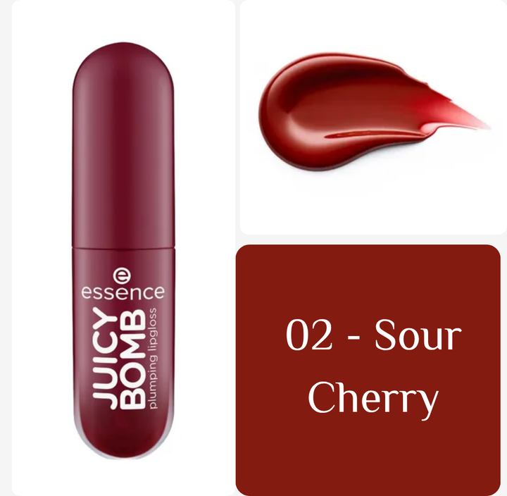 essence Lipgloss Juicy Bomb Plumping - 2.6ml | ايسنس غلوس شفاه جوسي بومب - 2.6مل