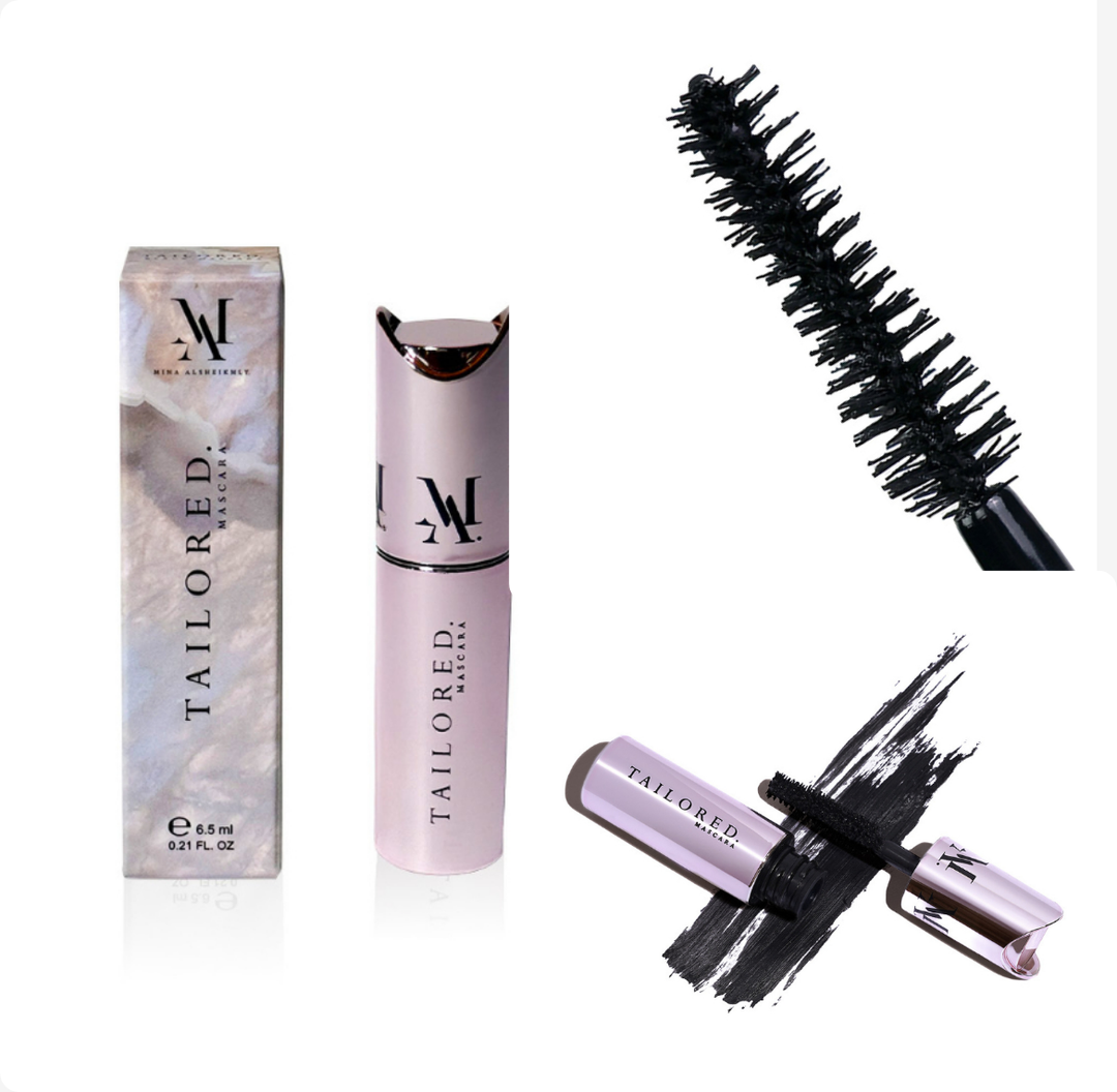 Mina Al Sheikhly CLICKABLE  Black Mascaras - 6.5ml | مينا الشيخلي ماسكارا باللون الأسود - 6.5 مل