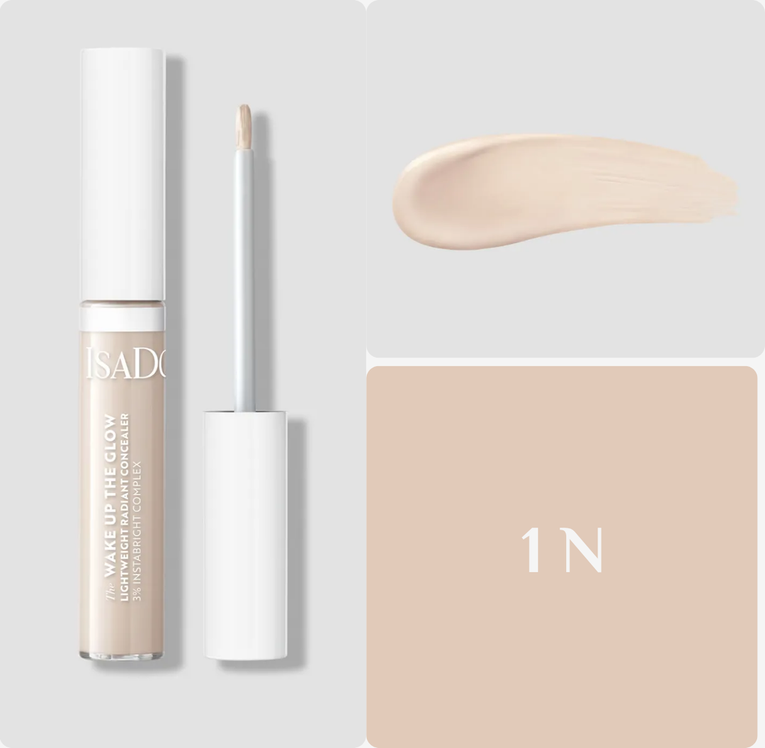 Isadora The Wake Up The Glow Lightweight Radiant Concealer - 10ml | إسادورا – ذا ويك أب ذا جلو كونسيلر – 10 مل