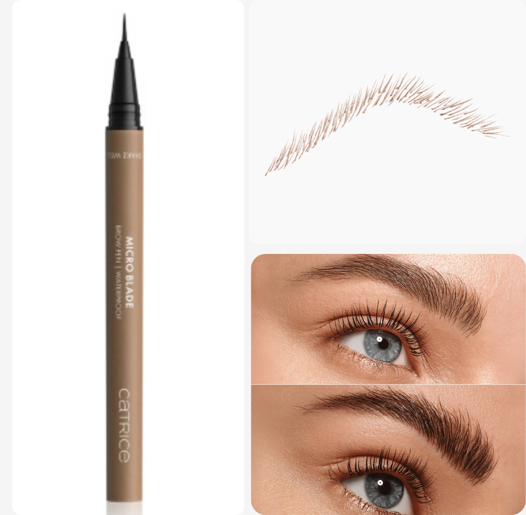 Catrice Micro Blade Brow Pen Waterproof - 0.64g | كاتريس قلم حواجب ميكرو بليد ضد الماء - 0.64غ