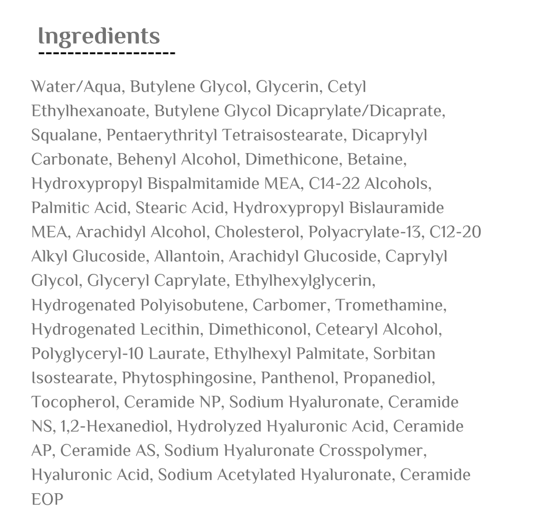 Cosrx The Ceramide Skin Barrier Moisturizer - Regenerating cream - 80ml | كوزركس كريم مرطب ومرمم بالسيراميد - 80 مل