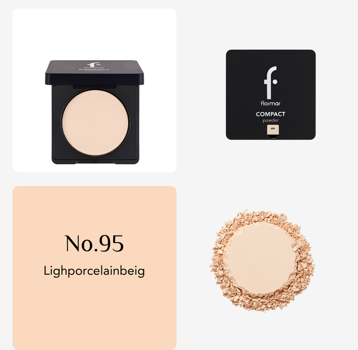 Flormar C.Powder Compact Powder - 11g  | فلورمار سي  كومباكت باودر - 11 غرام