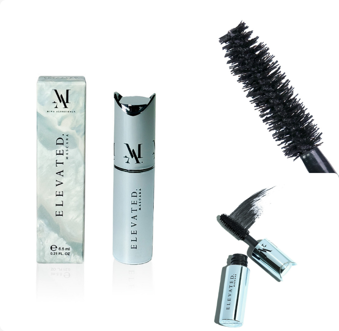 Mina Al Sheikhly CLICKABLE  Black Mascaras - 6.5ml | مينا الشيخلي ماسكارا باللون الأسود - 6.5 مل