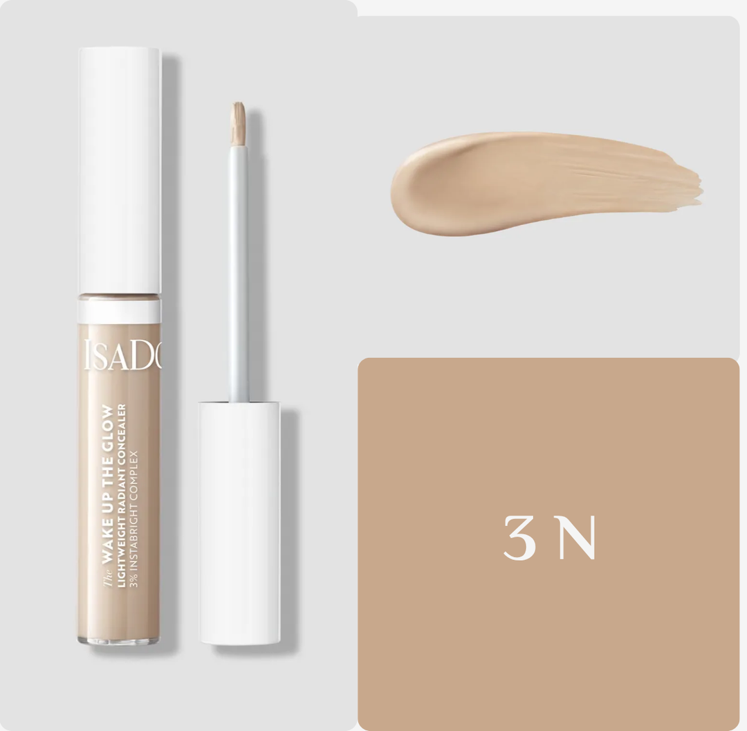 Isadora The Wake Up The Glow Lightweight Radiant Concealer - 10ml | إسادورا – ذا ويك أب ذا جلو كونسيلر – 10 مل