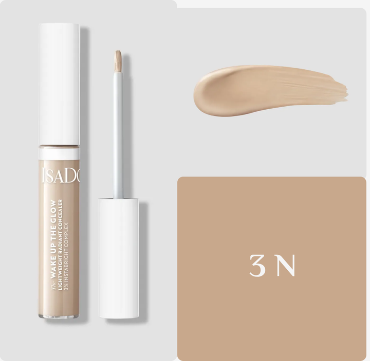 Isadora The Wake Up The Glow Lightweight Radiant Concealer - 10ml | إسادورا – ذا ويك أب ذا جلو كونسيلر – 10 مل