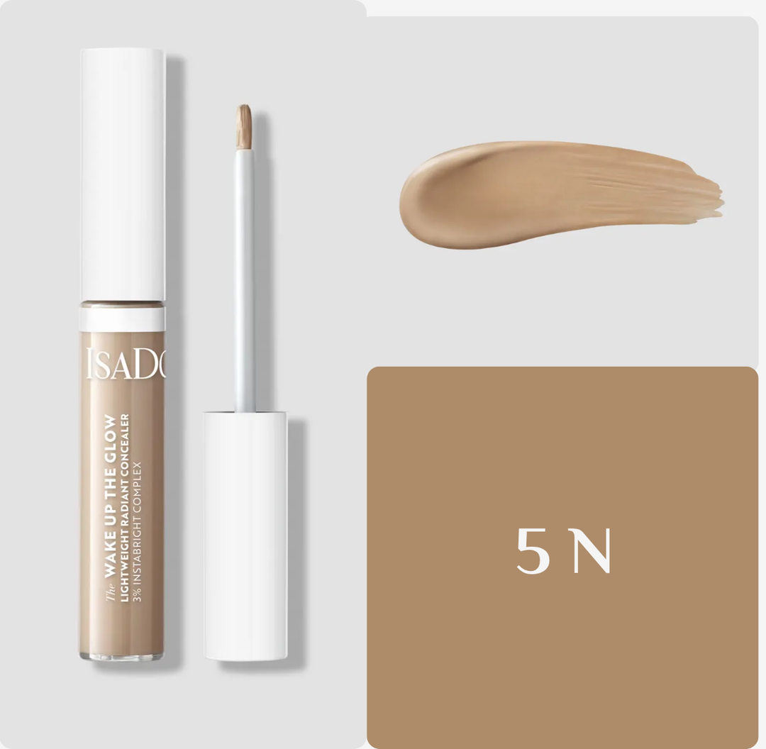 Isadora The Wake Up The Glow Lightweight Radiant Concealer - 10ml | إسادورا – ذا ويك أب ذا جلو كونسيلر – 10 مل