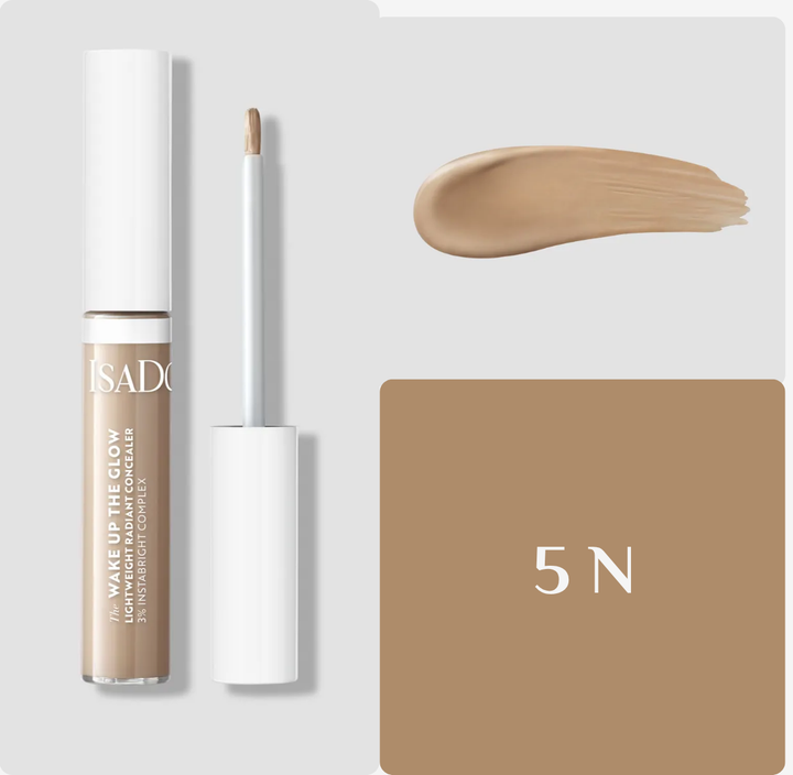 Isadora The Wake Up The Glow Lightweight Radiant Concealer - 10ml | إسادورا – ذا ويك أب ذا جلو كونسيلر – 10 مل
