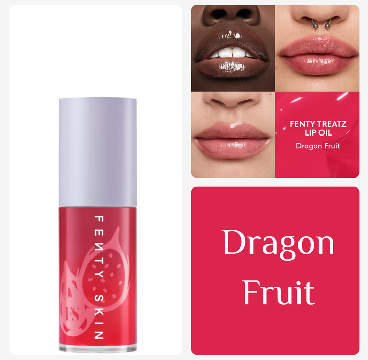 Fenty Beauty Treatz Hydrating  Strengthening Lip Oil - 5.6ml | فينتي بيوتي زيت مرطب للشفاه مع لون - 5.6 مل