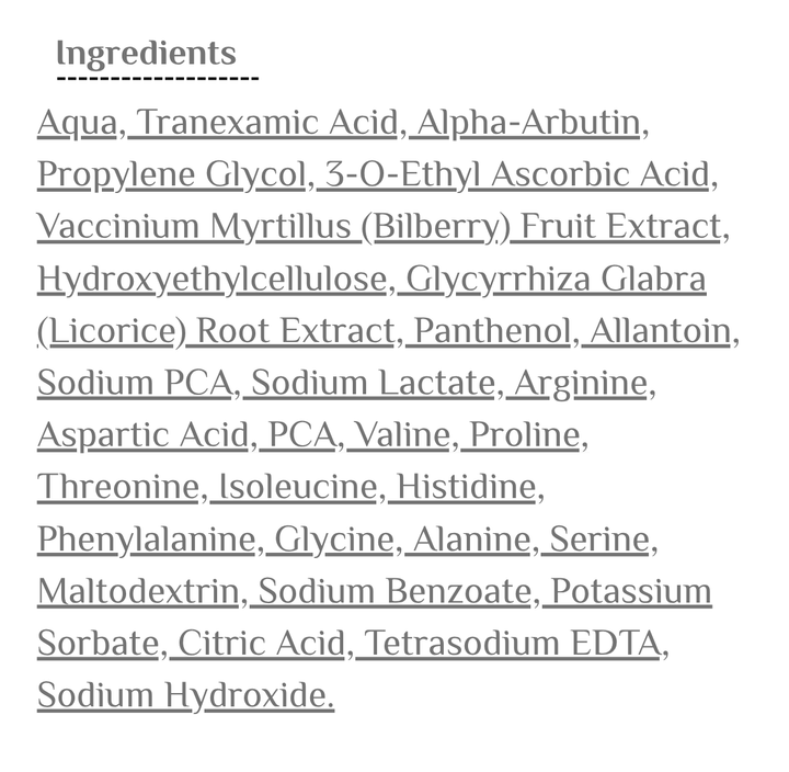 maru.derm Tranexamic Acid Serum - 30ml | مارو ديرم سيروم حمض ترينكساميك - 30مل