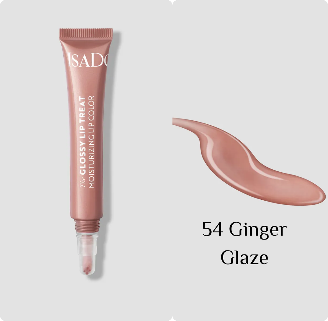 Isadora The Glossy Lip Treat Moisturizing Lip Color - 13m | إسادورا – غلوسي ليب تريت لون شفاه مرطب – 13 مل