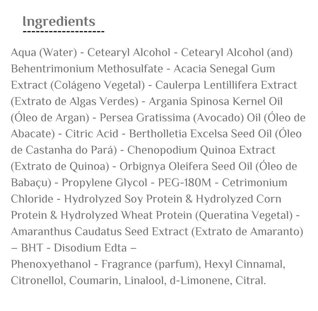 Widi Care Perolas De Caviar Máscara Hidratante - 300g | ويدي كير ماسك لإصلاح الشعر الباهت والجاف - 300 غ