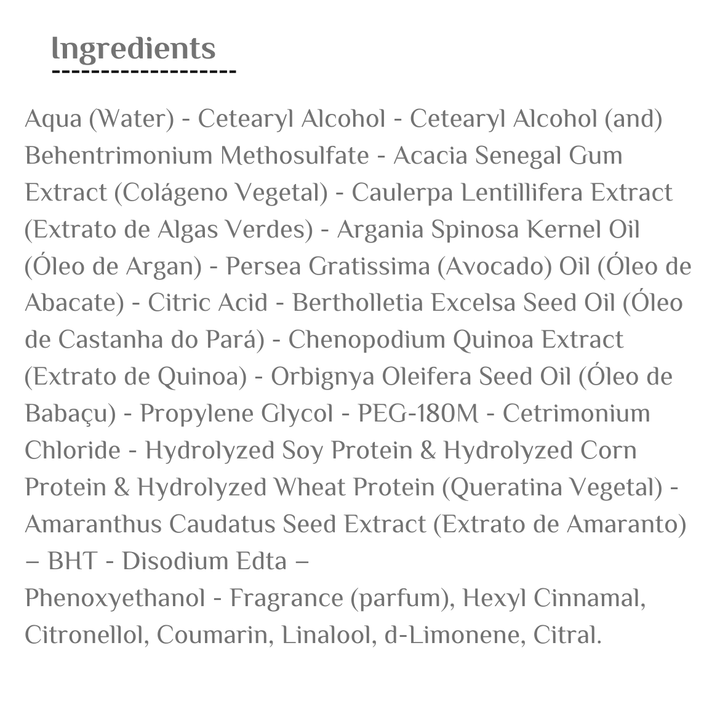 Widi Care Perolas De Caviar Máscara Hidratante - 300g | ويدي كير ماسك لإصلاح الشعر الباهت والجاف - 300 غ