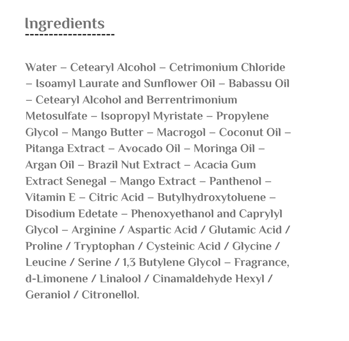 Widi Care Phyto Manga Máscara Ultra Nutritiva - 300g | ويدي كير فيتو مانغا ماسك فائق التغذية للشعر – 300 غرام