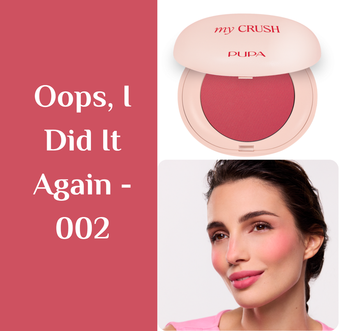 Pupa My Crush Lip & Cheek - 3.1g | بوبا بلاش ماي كراش - 3.1غ