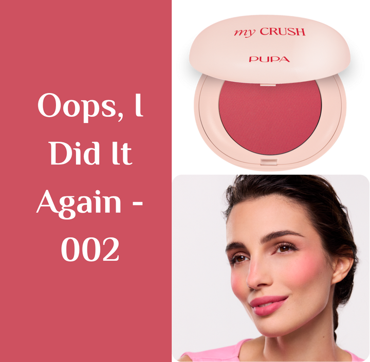 Pupa My Crush Lip & Cheek - 3.1g | بوبا بلاش ماي كراش - 3.1غ