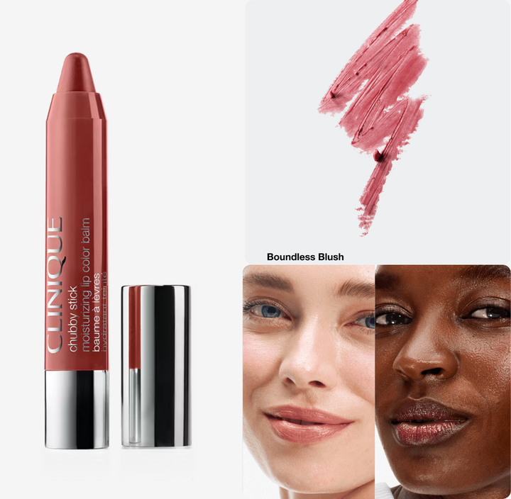 Clinique Chubby Stick Tinted Lip Color Balm Moisturising + Hydrating - 3g | كلينك ستيك مرطب شفاه ملوّن ومرطّب - 3 غرام