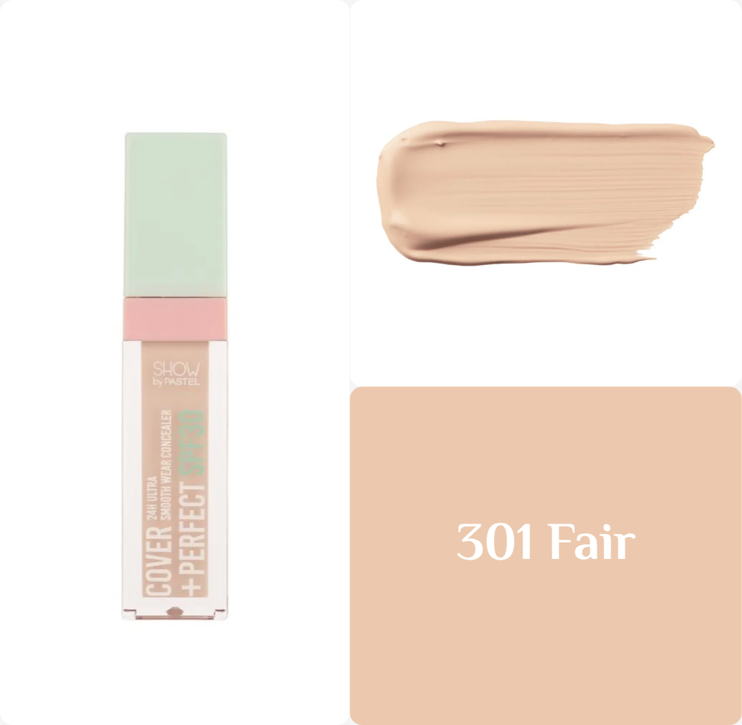 Pastel Cover+Perfect Concealer SPF30 - 7.8ml | باستيل كونسيلر سائل مع عامل حماية شمسي - 7.8 مل