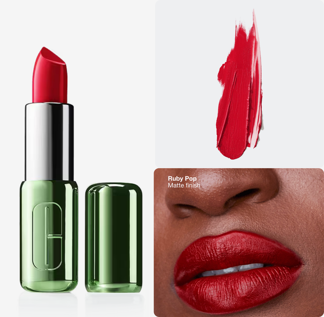Clinique Pop Longwear Lipstick Matte - 3.9g | كلينك أحمر شفاه طويل الثبات بلمسة مطفية - 3.9 غ