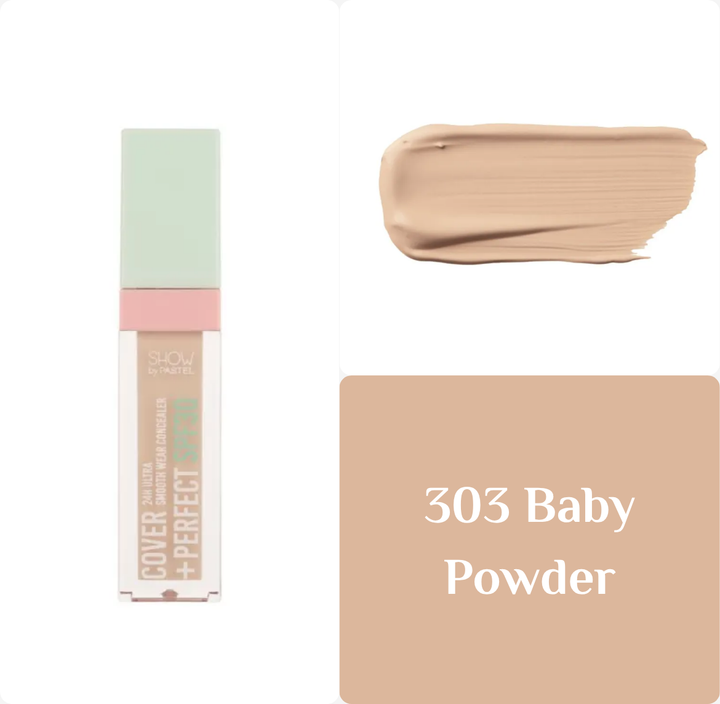 Pastel Cover+Perfect Concealer SPF30 - 7.8ml | باستيل كونسيلر سائل مع عامل حماية شمسي - 7.8 مل