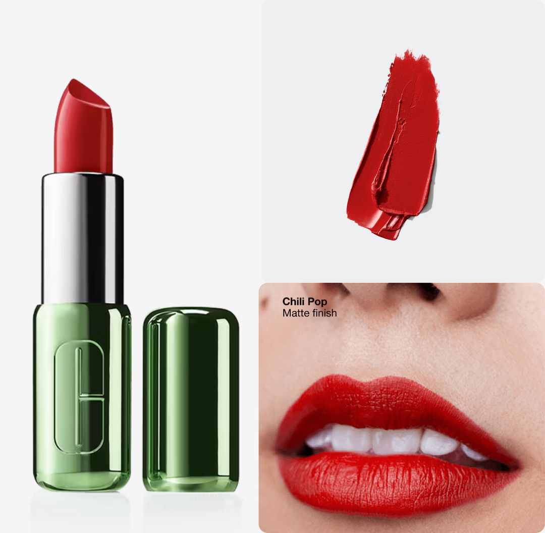 Clinique Pop Longwear Lipstick Matte - 3.9g | كلينك أحمر شفاه طويل الثبات بلمسة مطفية - 3.9 غ