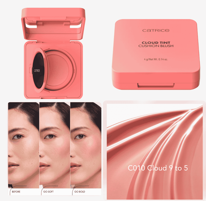 Catrice Cloud Tint Cushion Blush - 4g | كاتريس بلاش كوشن- 4غ