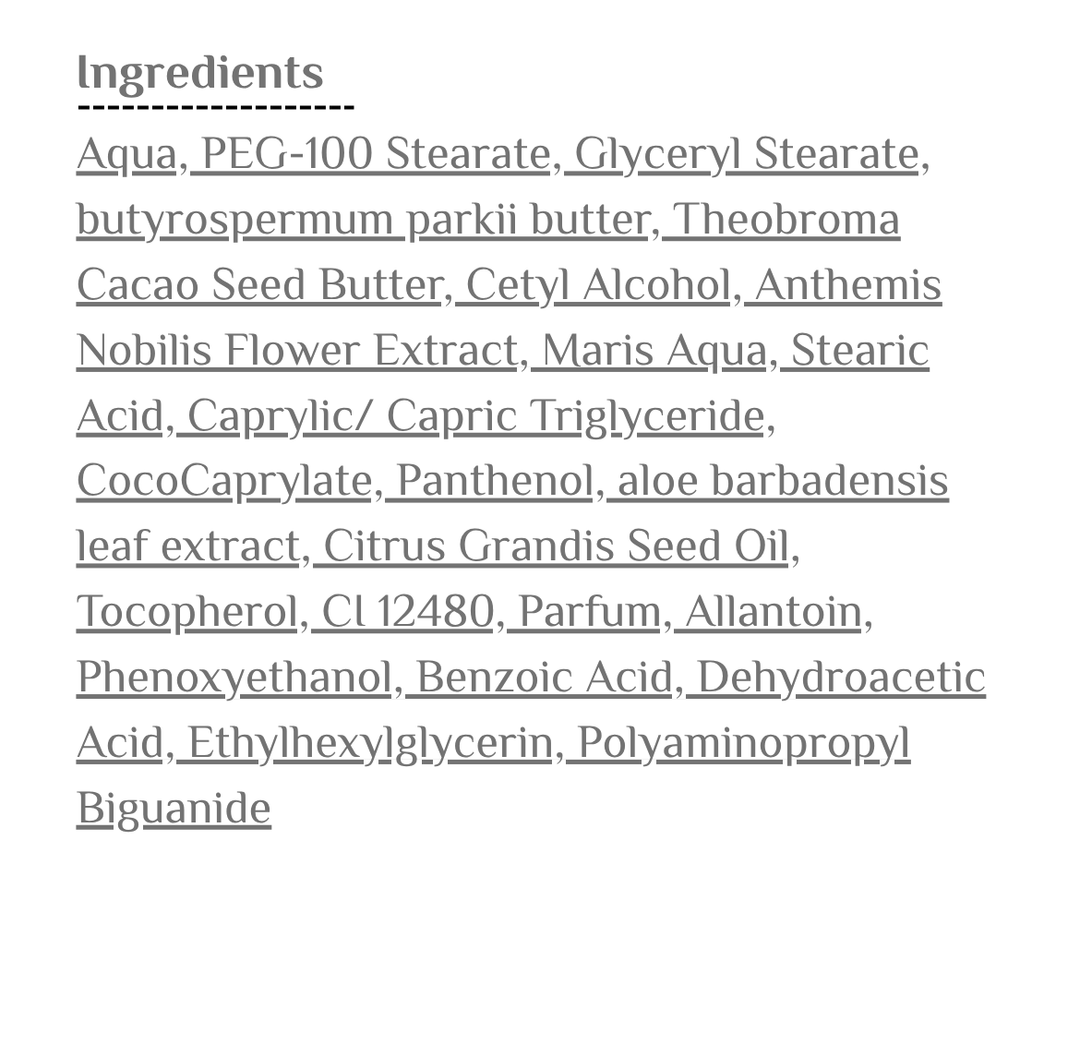 AL BATROS Body Butter Vanilla - 200g | الباتروس زبدة الجسم بالفانيليا - 200غ