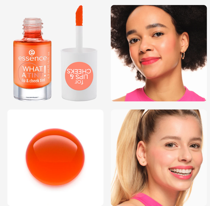 Essence What A Tint! Lip & Cheek Tint  |  ايسنس تينت للشفاه و الخدود