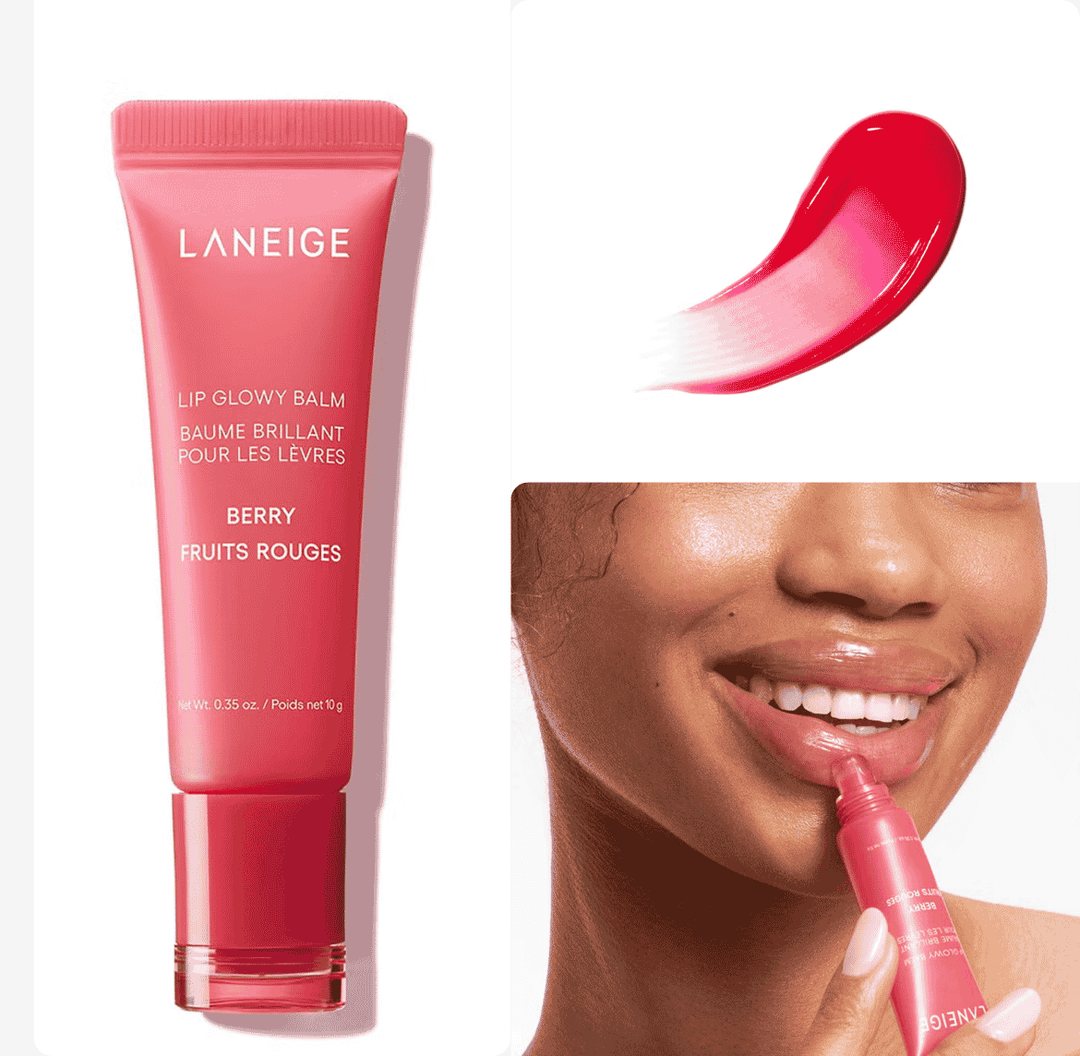 LANEIGE Lip Glowy Balm - 10g | لانيج بلسم شفاه مرطب ولامع - 10 غرام