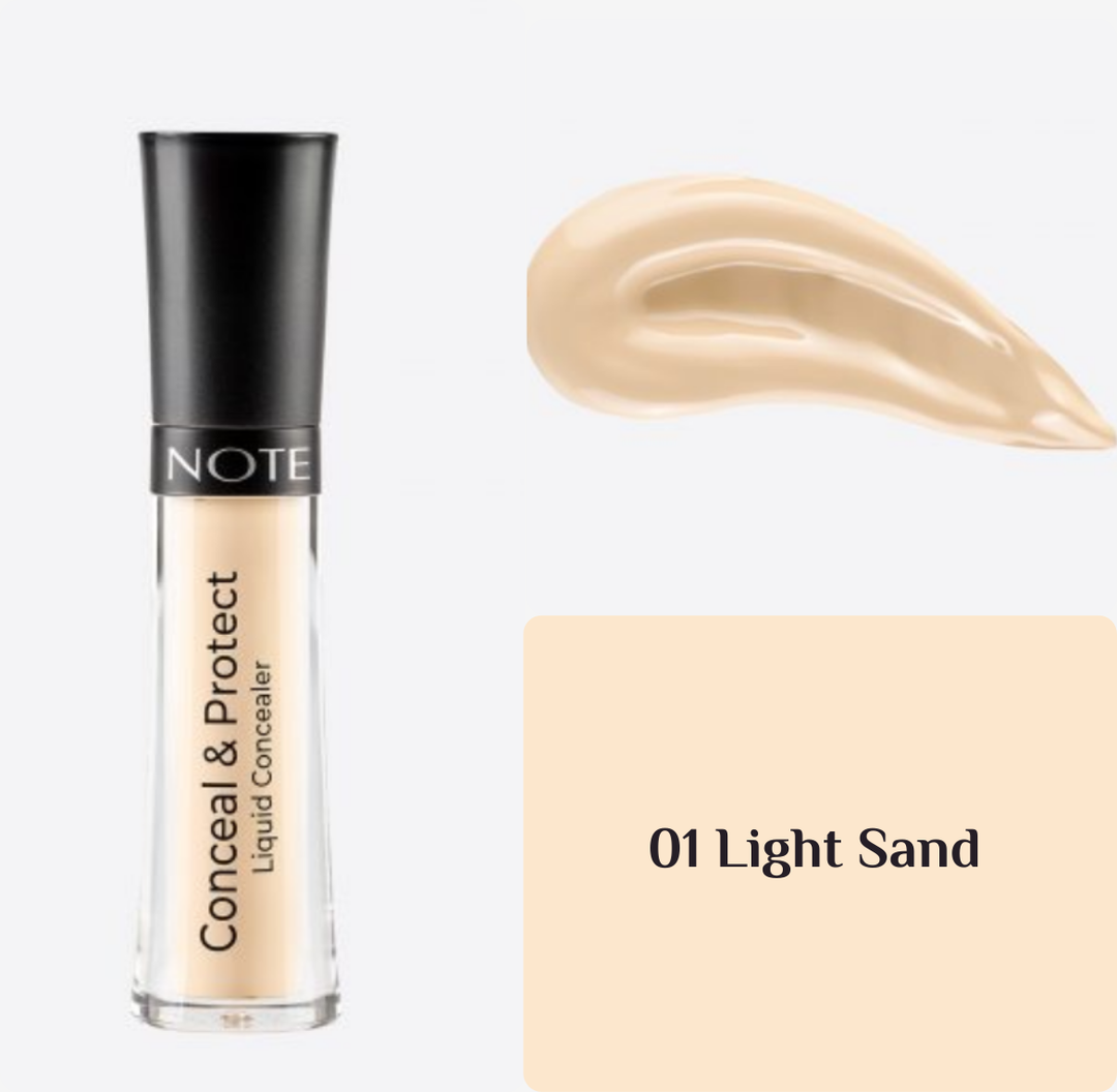 NOTE Concealr Protection Liquid Concealer - 4.5ml | نوت كونسيلر سائل - 4.5 مل