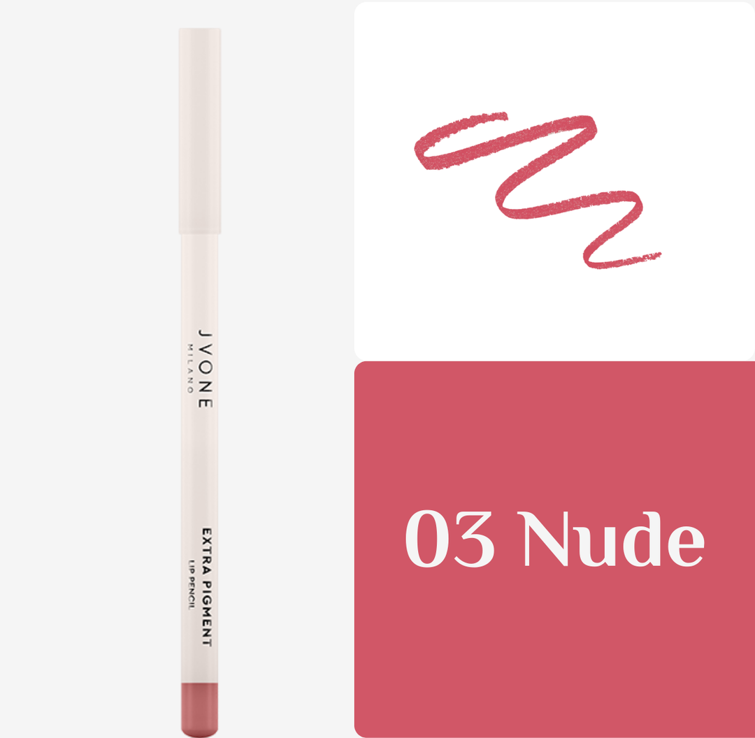 Jvone Milano Extra Pigment Lip Pencil - 1,1g | جيفون ميلانو قلم تحديد الشفاه - 1.1 غ