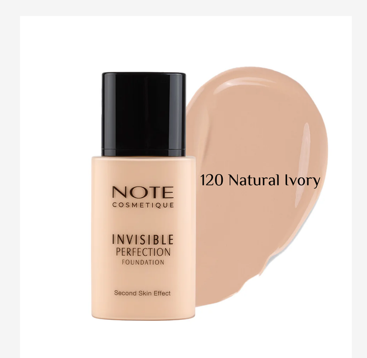 Note Invisible Perfection Foundation Blueberry Oil - 35ml |  نوت فاونديشن بيرفكشن - 35 مل
